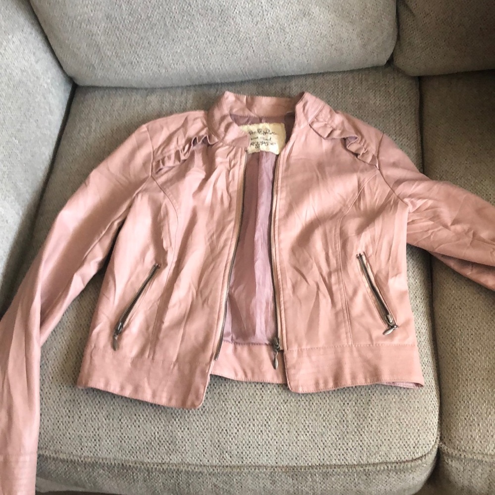 Leather jacket